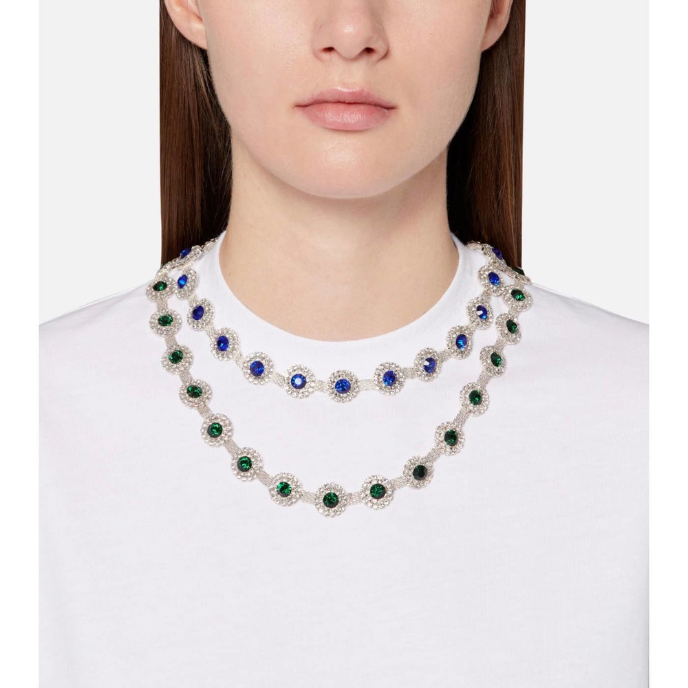 RARE Christopher Kane Flower Crystal T-shirt